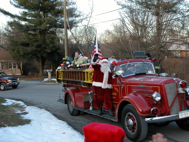 Here Comes Santa Claus...